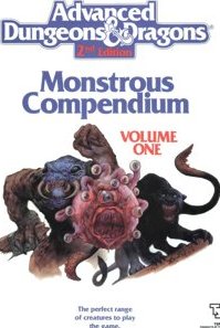 AD&D2 - Monstrous Compendium - Volume one