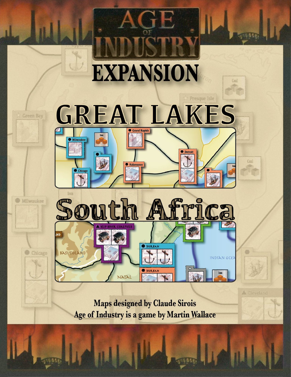 Age of Industry : Grands Lacs et Afrique du Sud