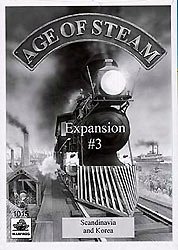 Age of Steam Expansion #3 : Scandinavia and Korea