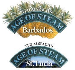 Age of Steam Expansion : Barbados / St. Lucia