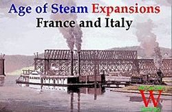 Age of Steam : Expansions France & Italy