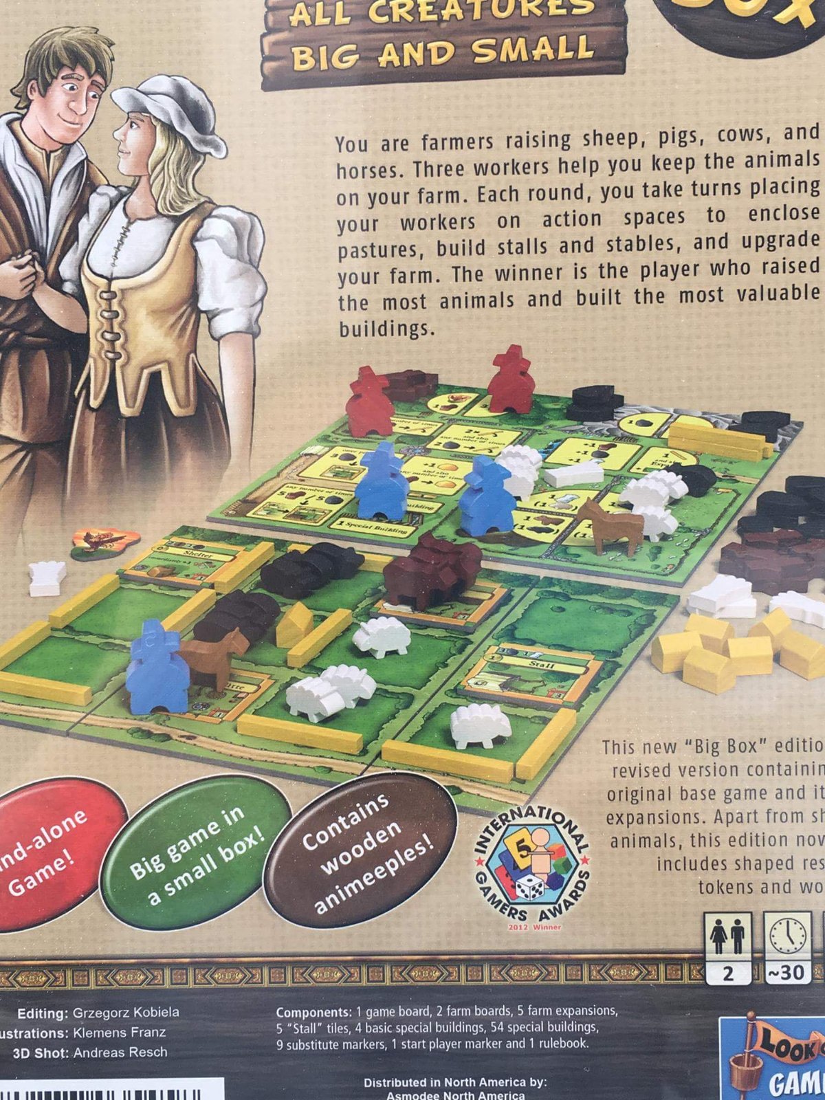 Agricola : All Creatures Big and Small - Big Box