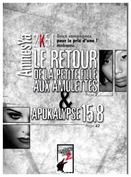 Amnesya 2K51 - Le Retour De La Petite Fille Aux Amulettes & Apokalypse 15.8
