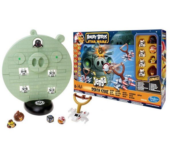 Angry birds : star wars  - Jenga : death star