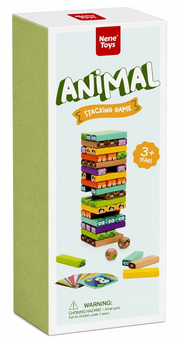 Animal stacking game