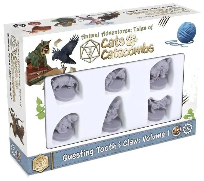 Animal Adventures - Tales Of Cats And Catacombs - Questing Tooth & Claw: Volume 1