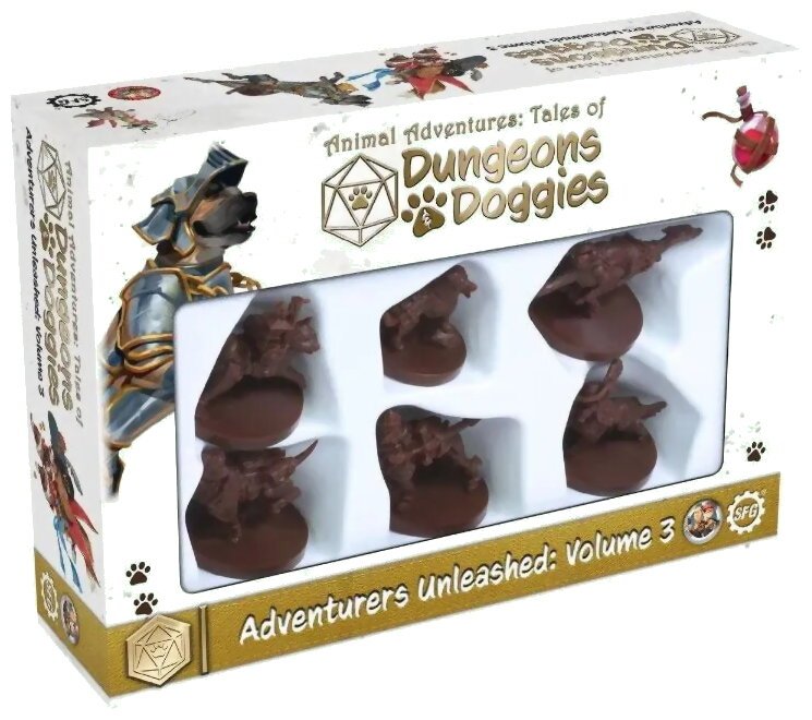 Animal Adventures - Tales Of Dungeons & Doggies - Adventurers Unleashed: Volume 3
