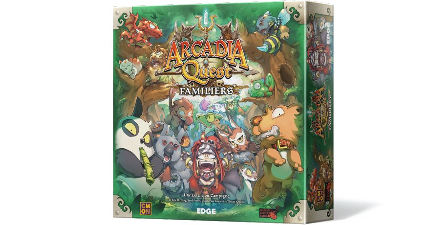 Arcadia Quest: Familliers