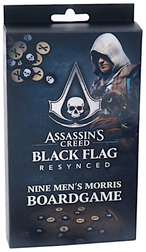 Assassin's Creed Black Flag Resynced Nine Men's Morris Boardgame