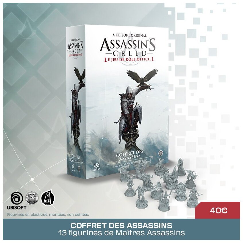 Assassin's Creed - Coffret Des Assassins - Le Jeu De Rôle Officiel