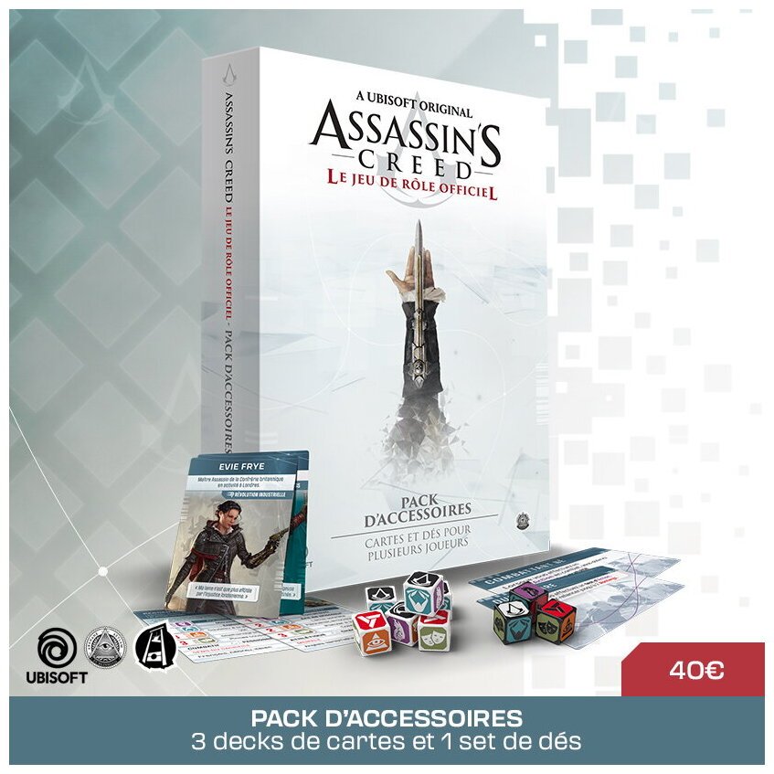 Assassin's Creed  - Pack D'accessoires - Le Jeu De Rôle Officiel