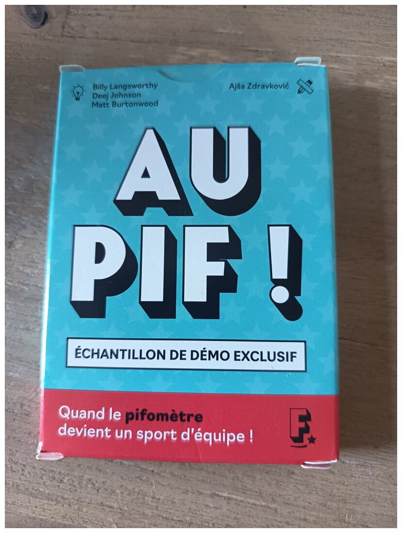 Au Pif ! Échantillon De Demo