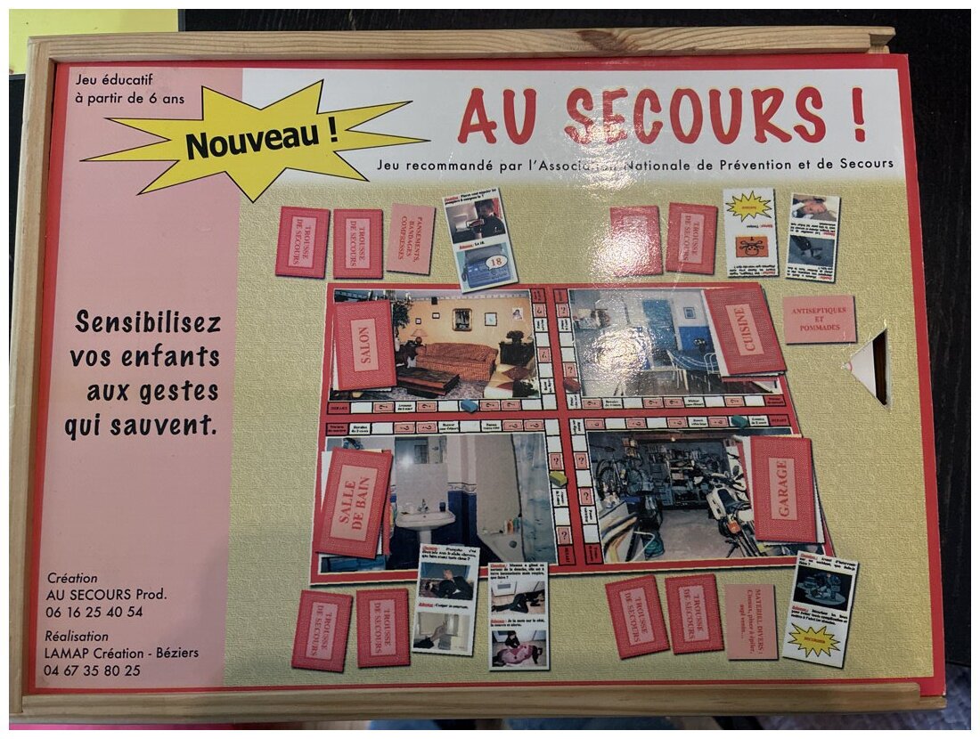 Au Secours ! - Sensibilisez vos enfants aux gestes qui sauvent.