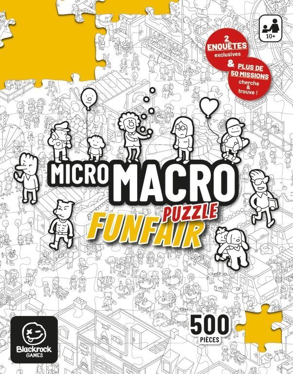 MicroMacro Puzzle - Funfair - 500 Pièces