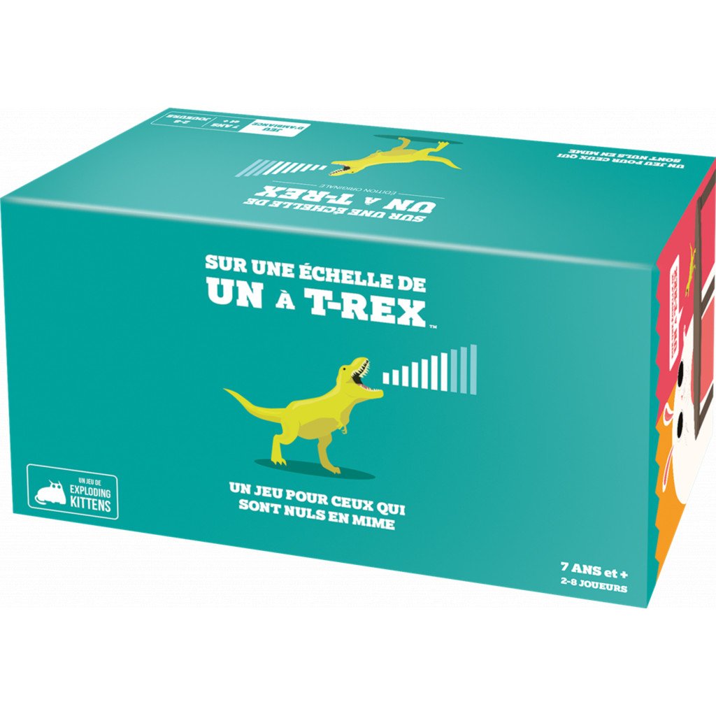 Sur une échelle de Un à T-Rex
