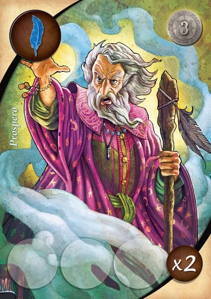 Shakespeare - Carte Bonus 'Prospero'