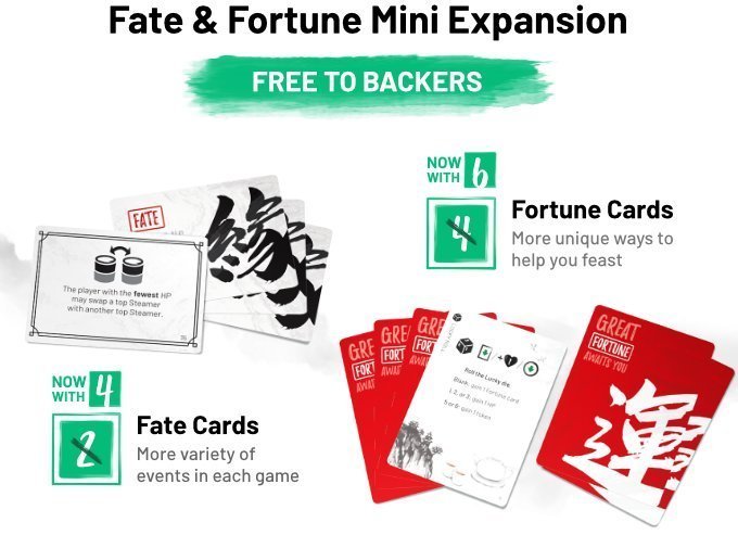Steam Up - A Feast of Dim Sum - Extension "Fate & Fortune"