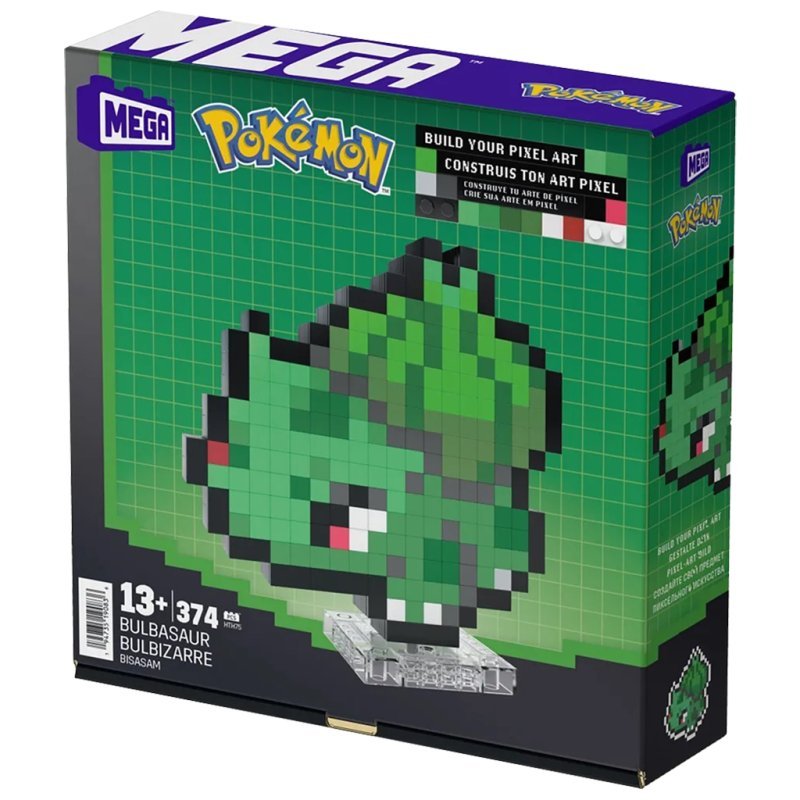 Pixel Art 3D : Pokemon - Bulbizarre