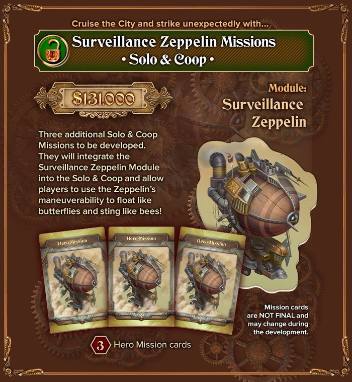 City of the Great Machine - Module "Surveillance Zeppelin"