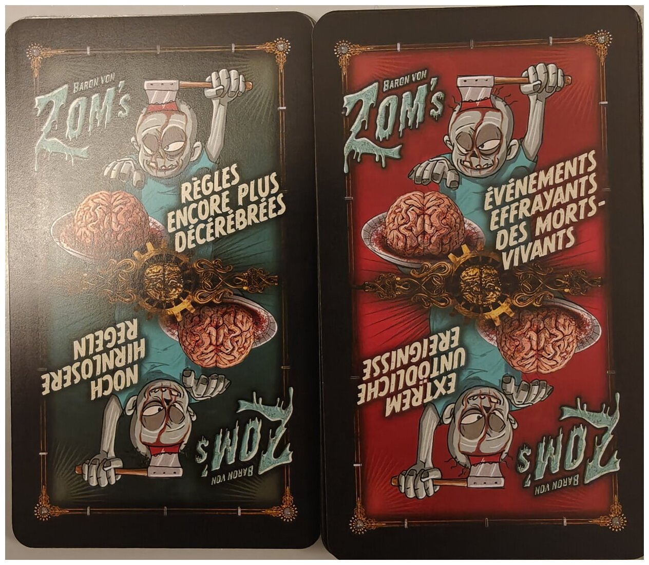 Baron Von Zom's Dice - Extra Pack Carte