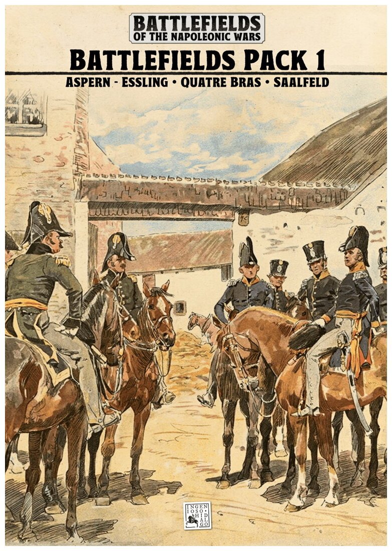 Battlefields Pack 1- Aspern-Essling, Quatre Bras, Saalfeld