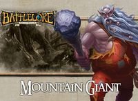 Battlelore (Seconde Édition): Géant des Montagnes