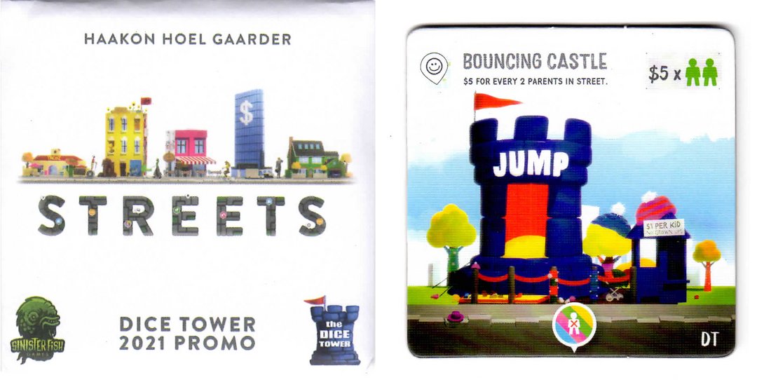 Streets : Dice Tower Promo Tile