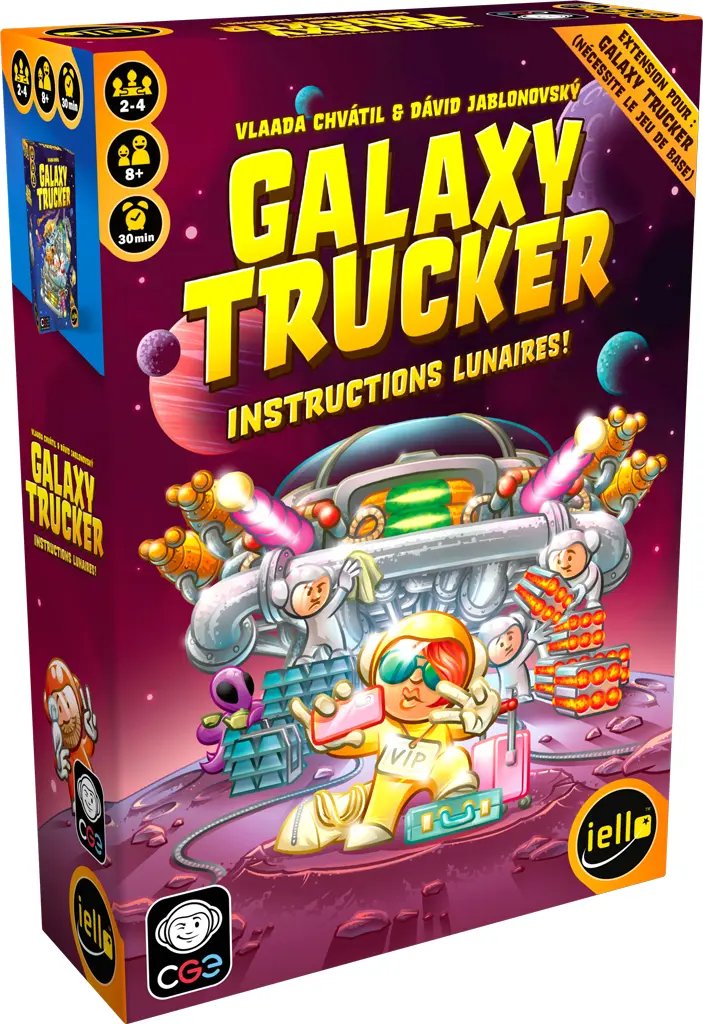 Galaxy Trucker : Instructions Lunaires