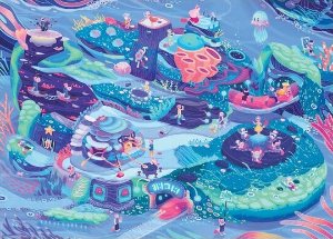 Beyond the kelp