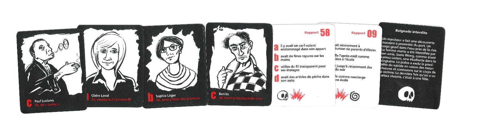 Black Stories - Suspects