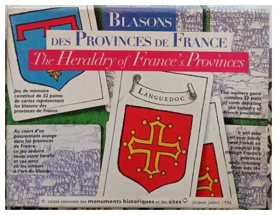 Blasons Des Provinces De France - The Heraldry of France's Provinces