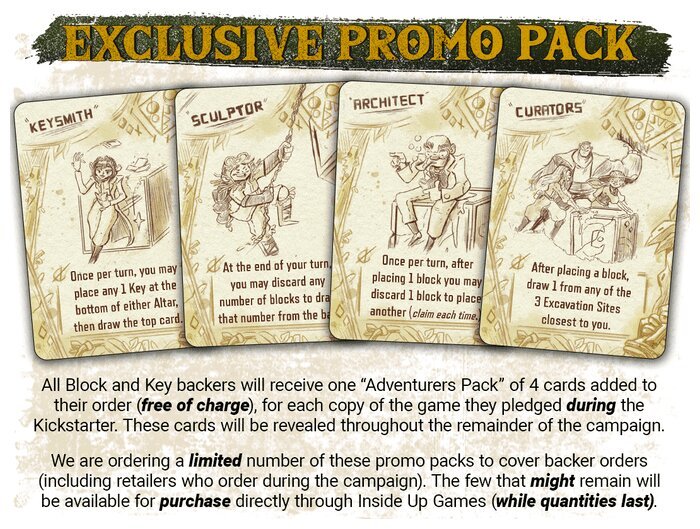 Block and Key - Exclusive Promo Pack