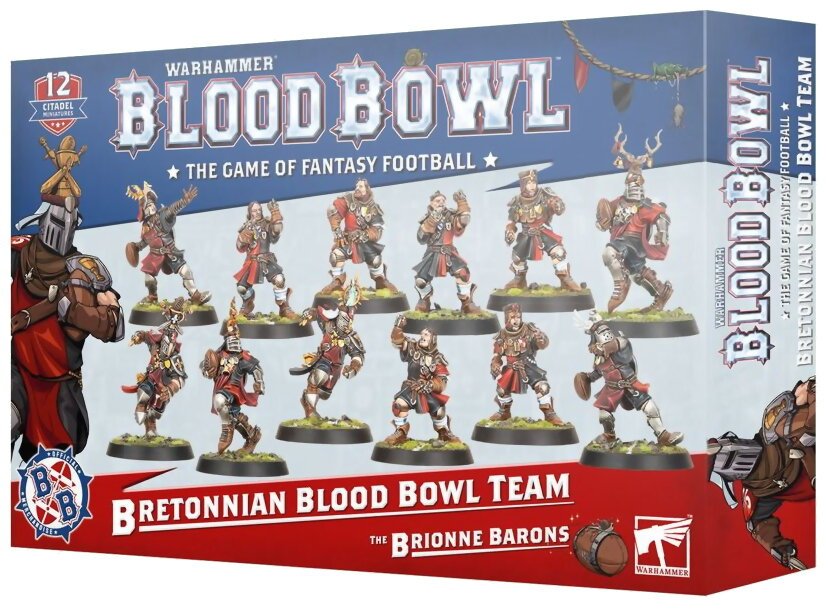 Blood Bowl - Bretonnian Blood Bowl Team - The Brionne Barons