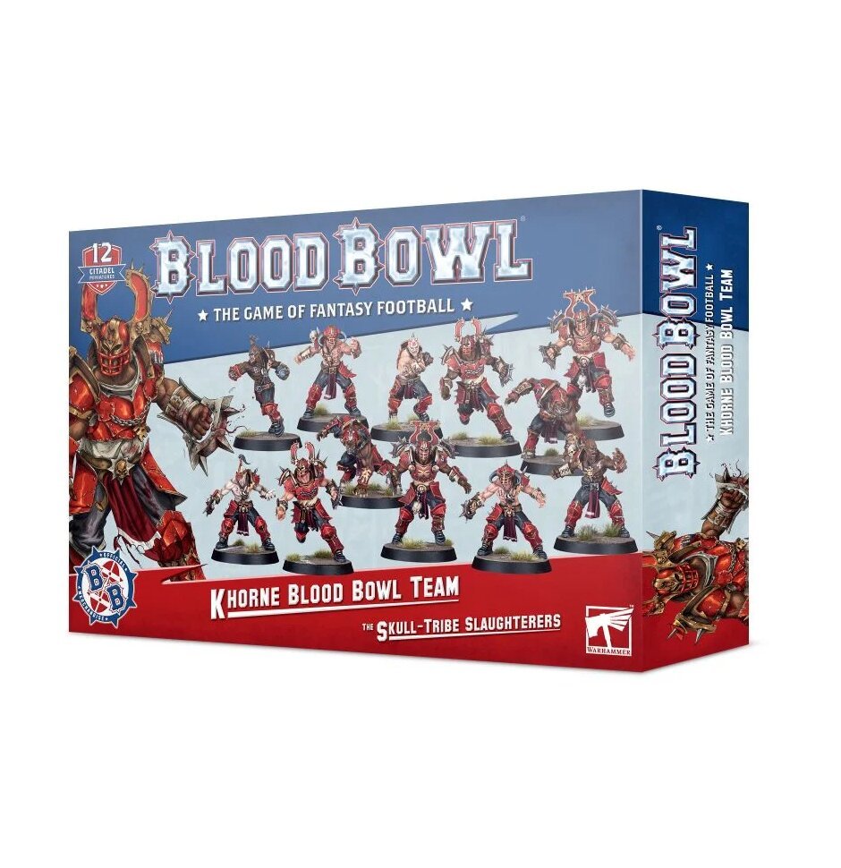 Blood Bowl - Khorne Blood Bowl Team - The Skull-tribe Slaughterers