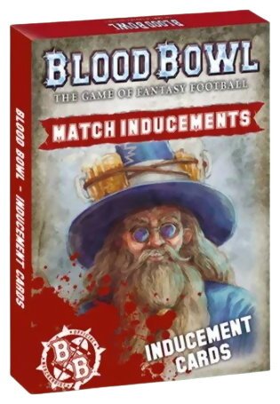 Blood Bowl - Match Inducements - Inducement cards