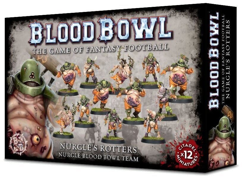 Blood Bowl - Nurgle Blood Bowl Team - Nurgle's Rotters