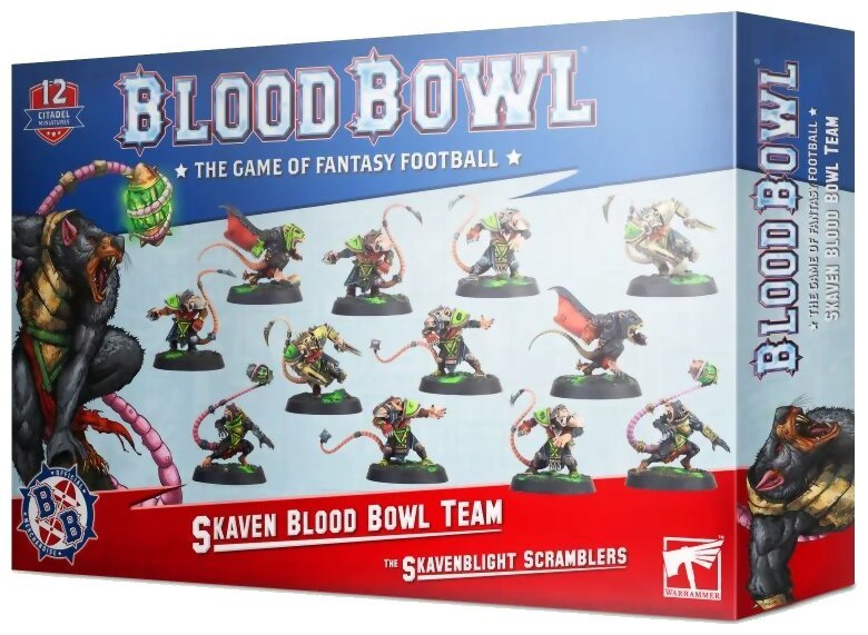 Blood Bowl - Skaven Blood Bowl Team - The Skavenblight Scramblers
