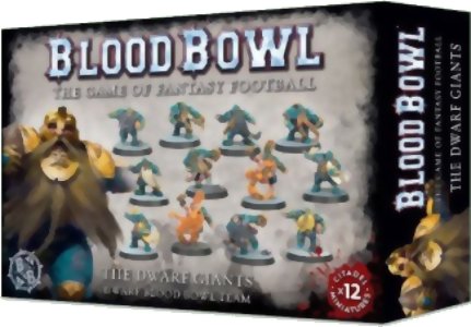 Blood Bowl - Équipe de Nains - The Dwarf Giants