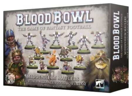 Blood Bowl -  The Middenheim Maulers - Equipe D'alliance Du Vieux Monde