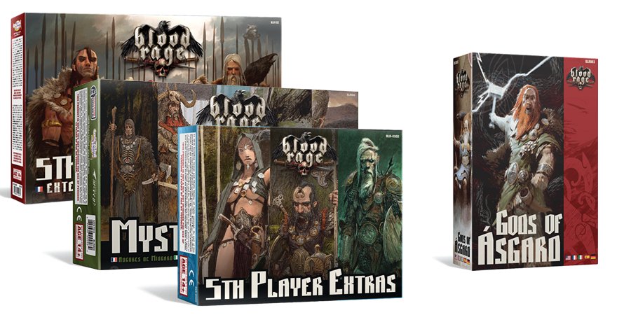 Blood Rage : pack Valhalla