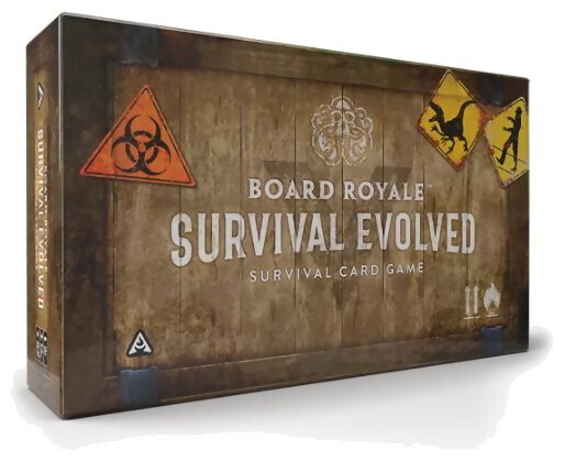Board Royale Survival Evolved - Big Box Crate Front