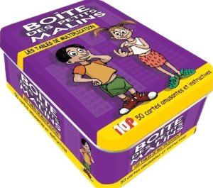 Boîte des petits malins - les tables de multiplication