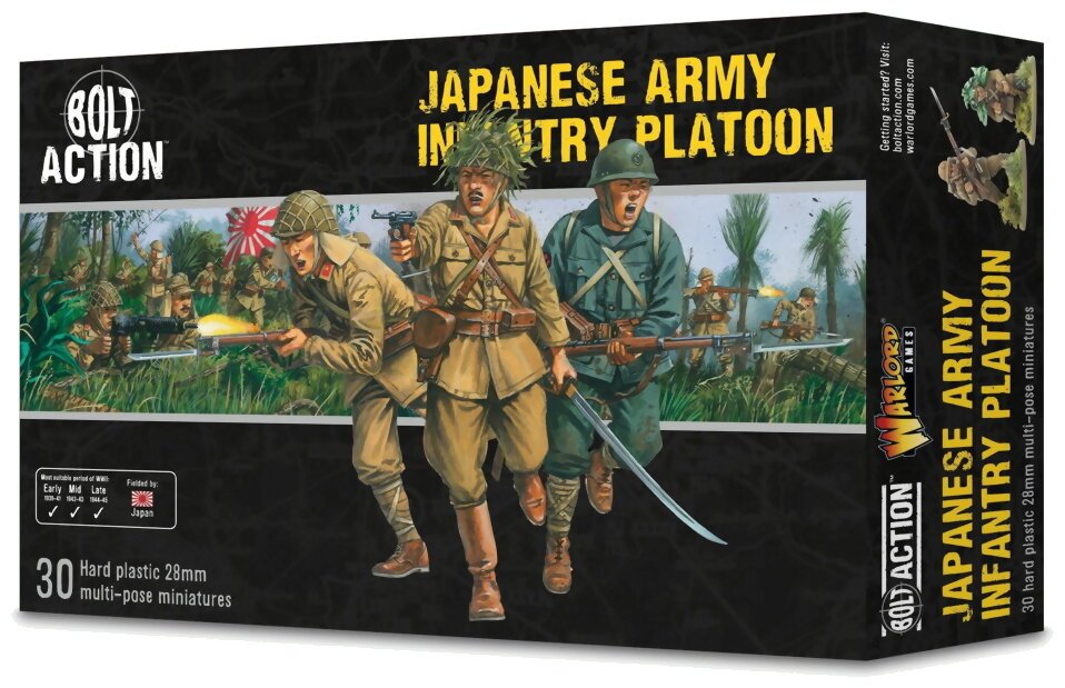 Bolt Action - Japanese Army Infantry Platoon