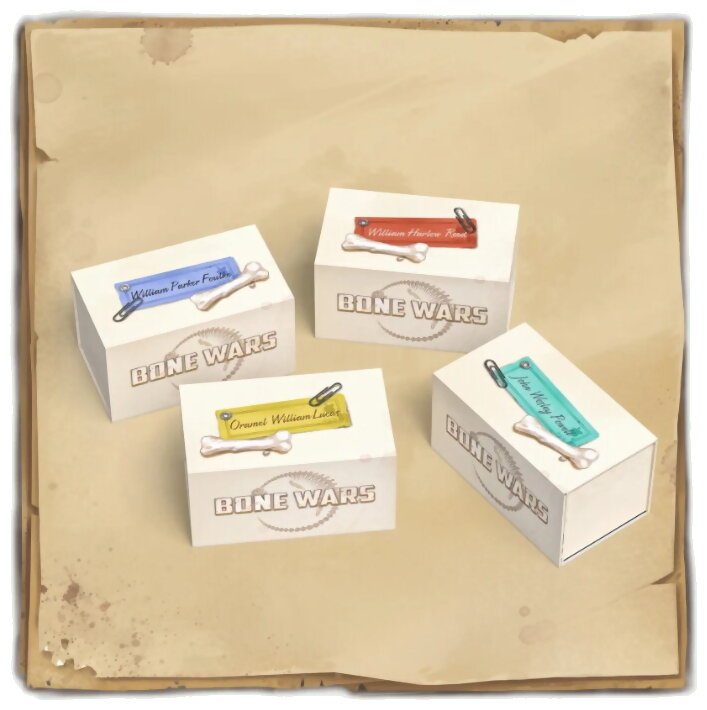 Bone Wars - Individual Magnetic Storage Boxes