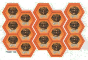 Bora Bora - Orange God Tiles