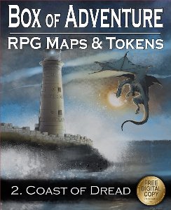 Box of Adventure - RPG Maps & Tokens - 2 Coast of Dread