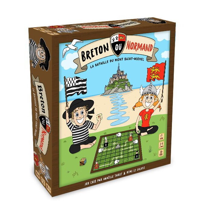 Breton Ou Normand - Le Jeu De Bataille Du Mont Saint-Michel