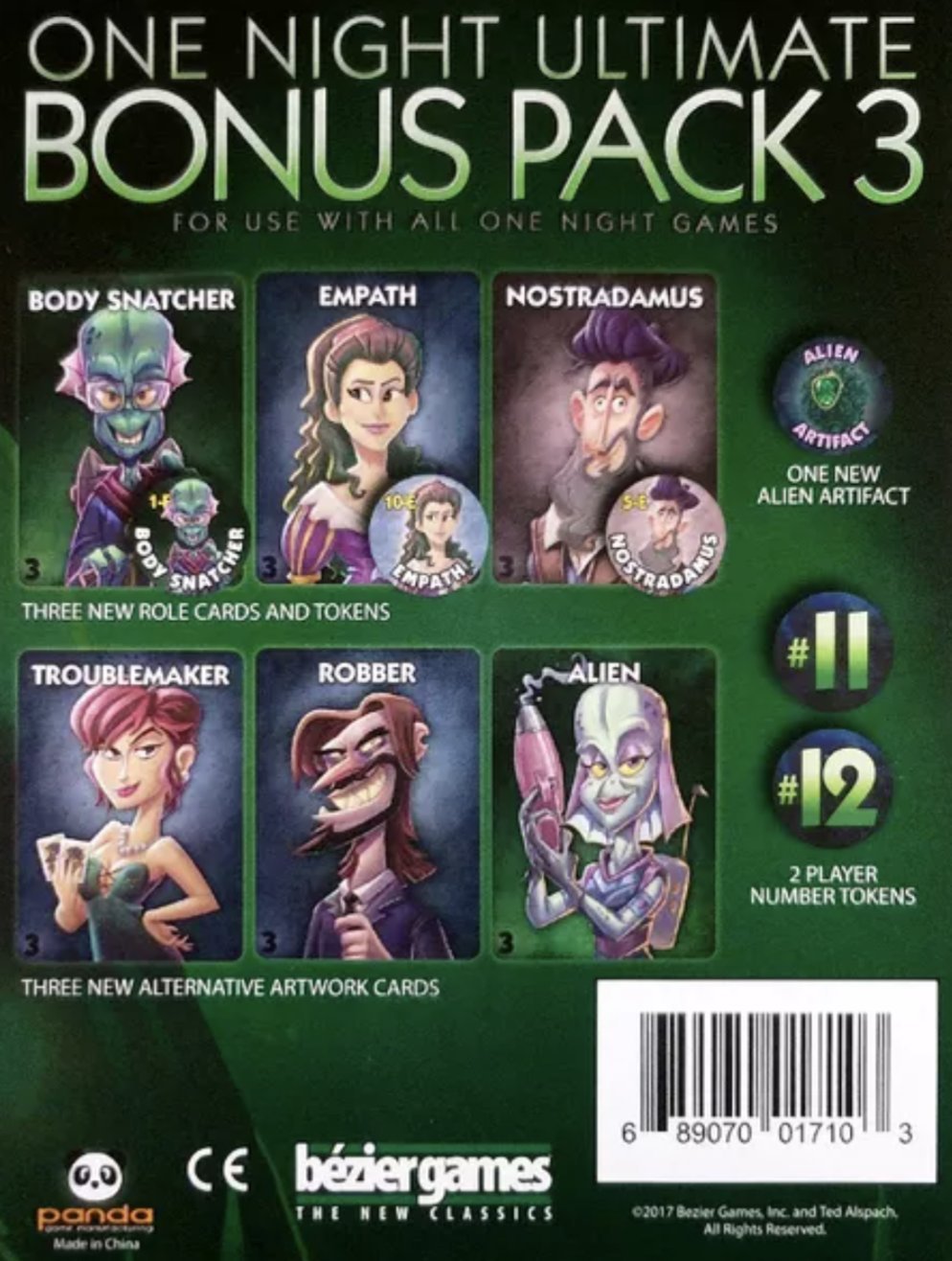 One Night Ultimate Werewolf: Bonus Pack 3