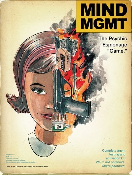 MIND MGMT: The Psychic Espionage "Game"