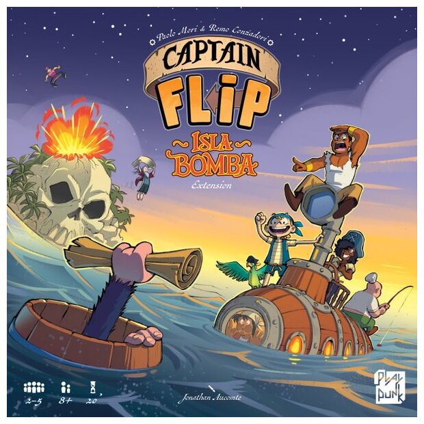 Captain Flip - Isla Bomba